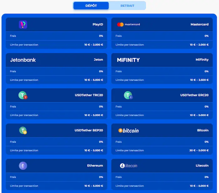 Posido Casino pay