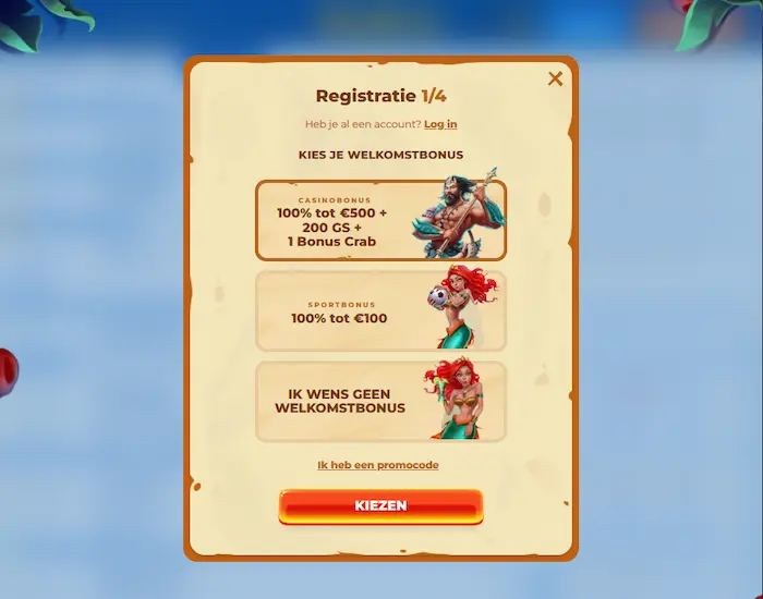 Posido Casino Posido Login reg